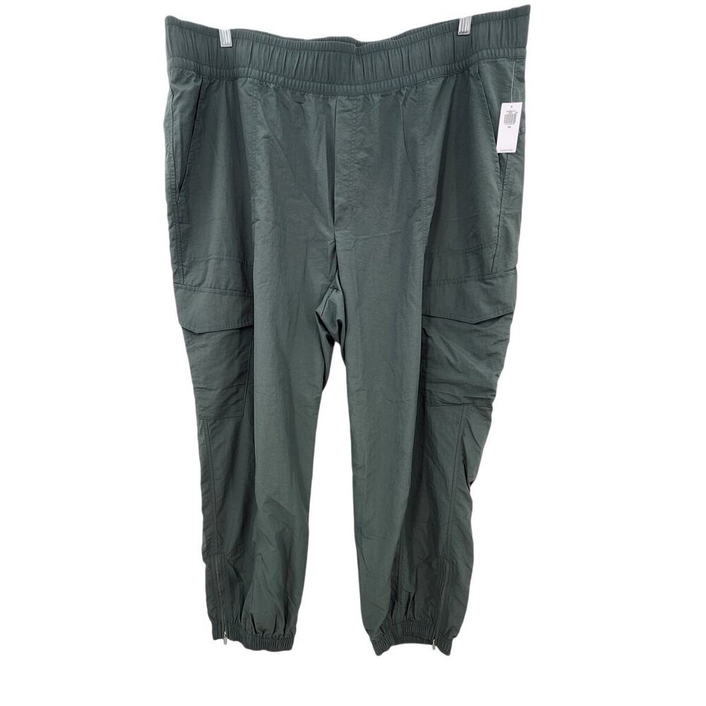 New NWT Old‎ Navy Green Jogger Pants Cargo Size XXL Dark Ivy